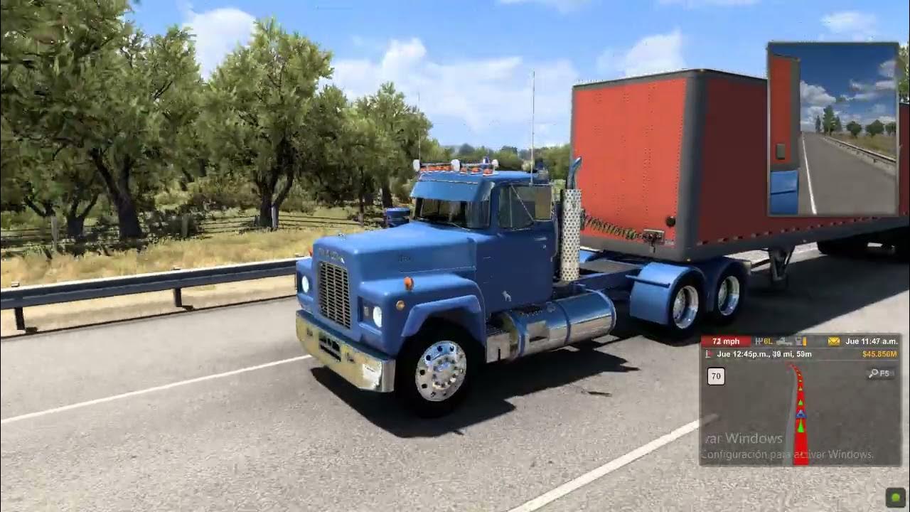 American Truck Simulator/Doble Remolque De Paletas Vacias(19T)Desde