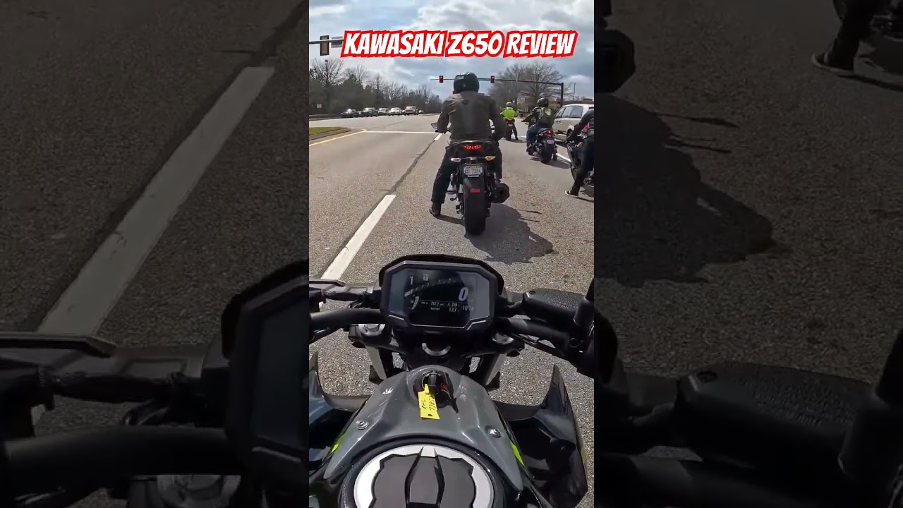 Kawasaki Neutral Finder, a nice Touch! 