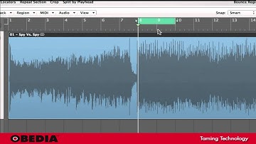 Inserting time into your Logic Pro timeline