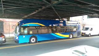 2017 New Flyer XN40 #715 / 2003 Orion VII 1st Gen CNG #7683 on the Bx32