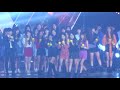 [HD Fancam] 171001 Ending Finale - Girl Groups Interactions @ Fandom School KMF 2017