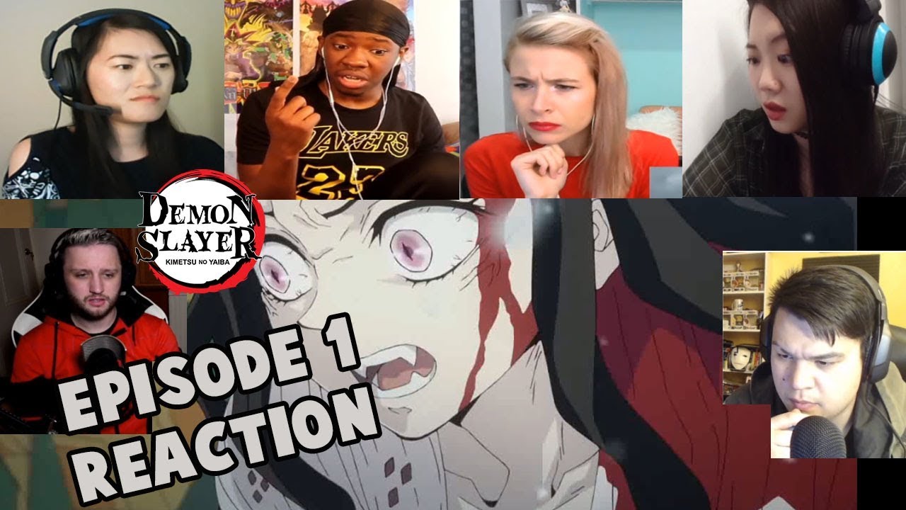 Demon Slayer Episode 1 Reaction【SUB ESP, ENG】鬼滅の刃 - YouTube