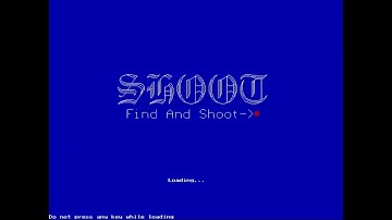 Shooting Game coded in C/C++