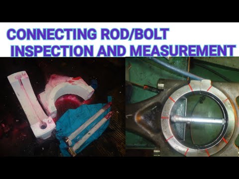 Video: Paano mo sinusukat ang ovality ng isang connecting rod?