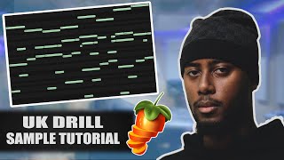 How To Make Fire UK Drill Beats | Silent Cook-up | FL Studio 20 Tutorial screenshot 2