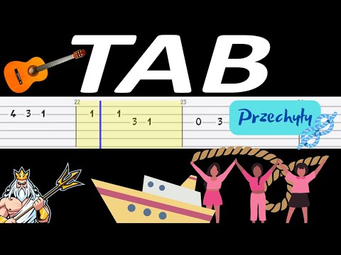 🎸 Przechyły - melodia TAB (gitara) 🎵 TABY I NUTY W OPISIE 🎼