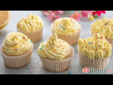 Video: Cupcake Glassa Al Limone