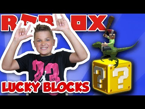 Roblox Lucky Blocks Riding Raptor Awesome Battlegrounds Crazy Weapons Youtube - roblox toys adventures 1blucky block battlegrounds part2