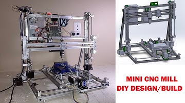 Mini CNC Mill Part 1 - Design, Build, and Initial Testing