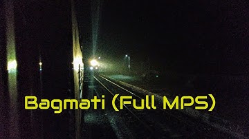 (New LHB Rakes) Bagmati Express Massive Speed MPS Track Sounds  Indian Railways