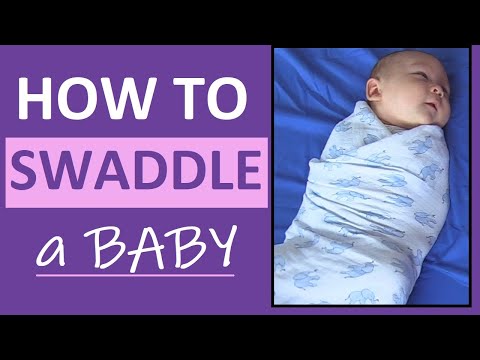 Video: Hoe Een Baby In Een Deken Te Wikkelen?