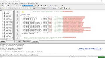 STM8|Phần 5-STM8S105C6 giao tiếp nút nhấn/STM8 with button