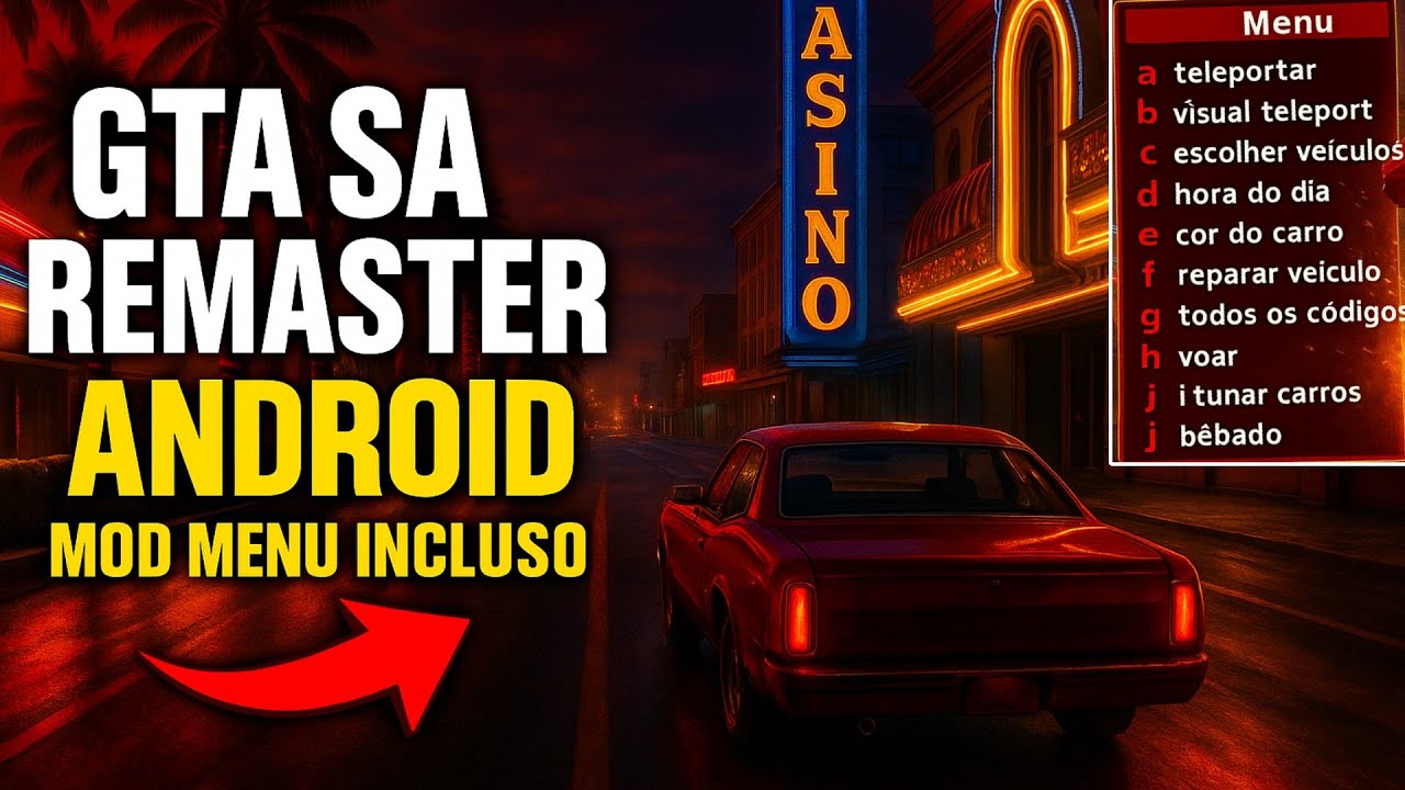 GTA SAN ANDREAS ULTRA REALISTA ANDROID GRÁFICOS EM HD! + MOD CLEO - YouTube