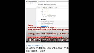 Classifying White Blood Cells python code - White Blood Cells - Blood Cells classification - Python