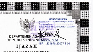 Cepat dan Mudah Cara Memindahkan Legalisir Ijazah