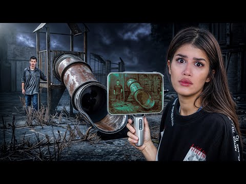 چجوری از روح داخل سرسره تونلی پارک عکس بگیریم؟ 😰