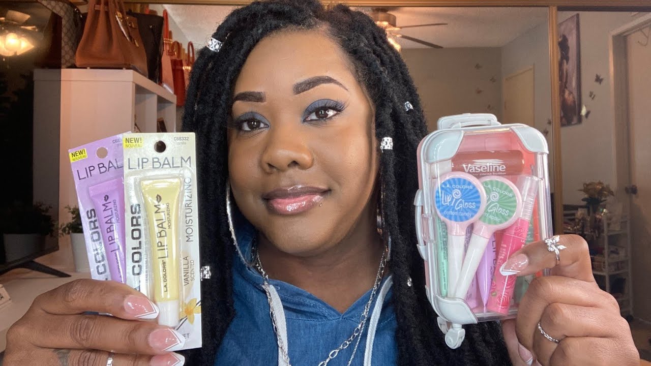 DOLLAR TREE 🌳 | LIP GLOSS | LIP BALM | LETS APPLY | UPDATE ON THE IONI ...