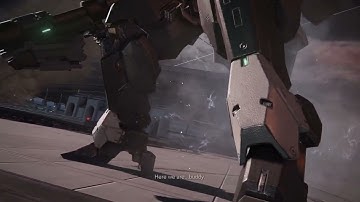 Armored core 6 Rusty boss fight with ace combat zero soundtrack