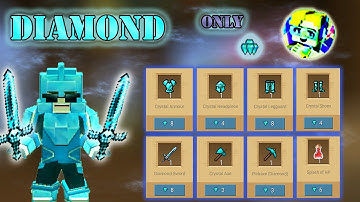 DIAMOND Only Challenge In Egg Wars | Blockman Go Gameplay (Android , iOS)