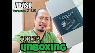 Akaso Brave 7 Le Quick Unboxing