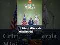 Critical Minerals Ministerial
