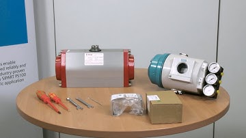 How to install: SIPART PS2 (Ex d) on part-turn actuator