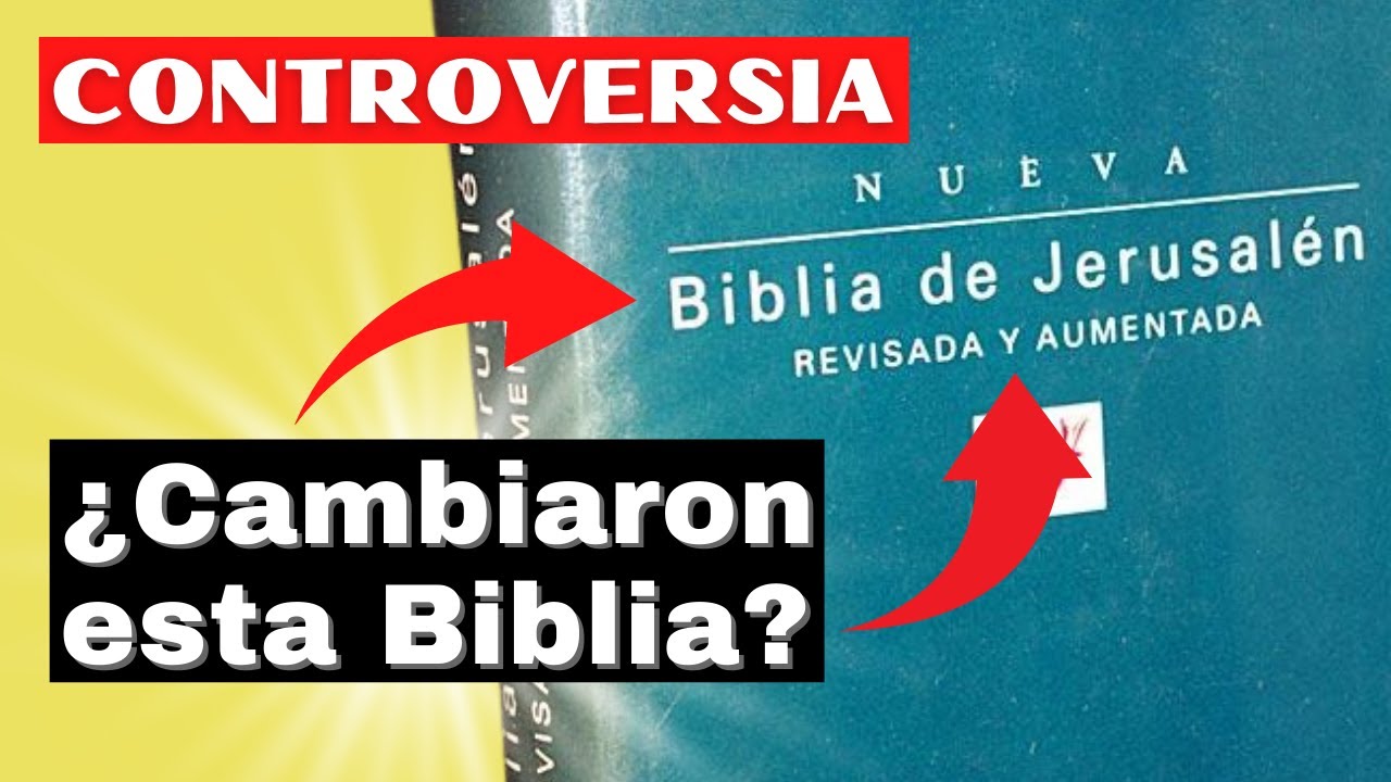 ¿Podemos confiar en la Nueva Biblia de Jerusalén? 2022