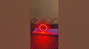 DIY Arduino Project | Control LED Ring Colors with MPU6050 Motion Sensor 🚨📷 #shorts #youtube #led