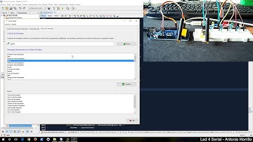 Arduino Mega 2560 con módulo RF APC220 y App Java Led4Serial.