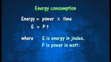 [2.5] Power rating & energy consumption