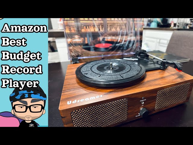 s Best Budget Record Player  Udreamer Vinyl Turntable 