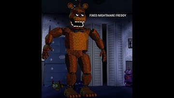 Fixed Nightmare Freddy- FNaF Speed Edit
