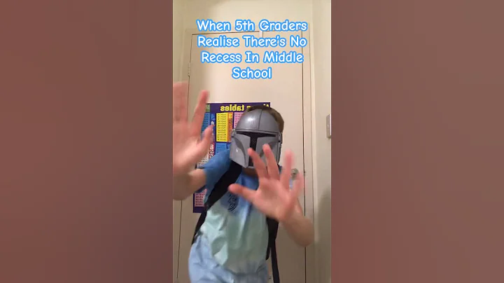 5th Graders Realising That There’s No Recess In Middle School #relatable #funny #shorts