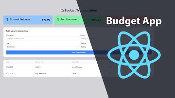React Budget App Tutorial | Context API Tutorial React JS