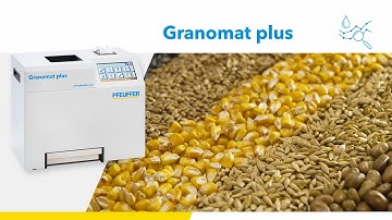Granomat plus – Precise moisture measurement for optimum grain quality