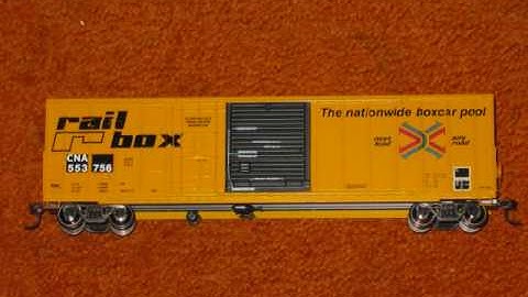 My New Railbox Boxcar