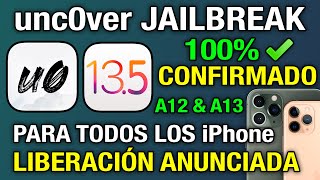 unc0ver JAILBREAK para iOS 13.5 LIBERACIÓN 100% SEGURA Y OFICIAL 