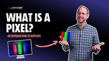 What is a Pixel? An Introduction to Displays