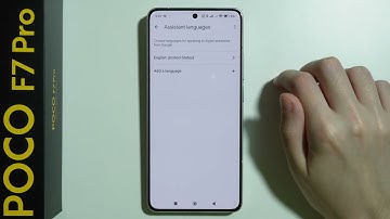 POCO F7 Pro: How to Change Language for Gemini/Google Assistant