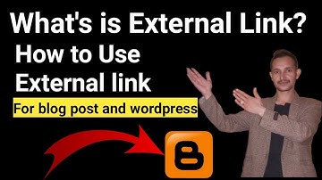How to add External links in blogger | how to get more traffic in blogger