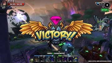 [Dungeon Defenders II] Mastery IV - Nimbus Reach (5 Stars, No Cores Lost)