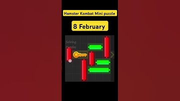 8 February Mini Game 100% Easily Solved Today | Hamster Kombat Mini Game 8 February Mini Game