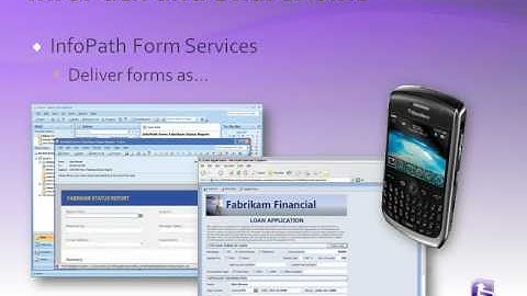 InfoPath 2007  |  An Overview of InfoPath