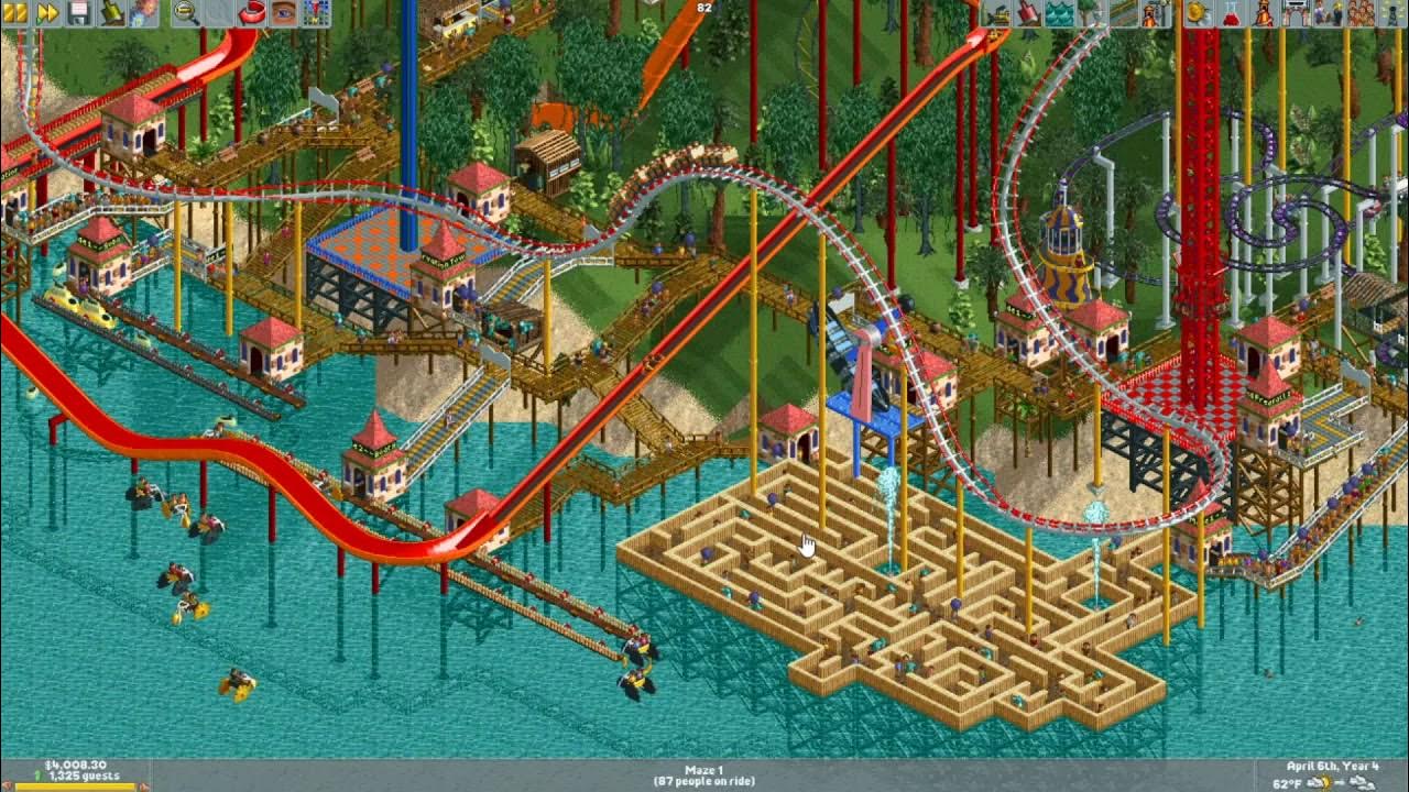 Lets Play OpenRCT2 Episode 272 Botany Breakers Year 4 YouTube