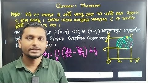 গ্রীণের উপপাদ্য বর্ণনা ও প্রমাণ। Green