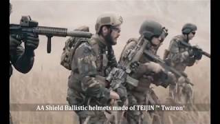 AA Shield Ballistic Helmets  made of TEIJIN Twaron screenshot 5
