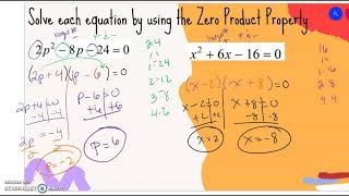 Quadratic Equations Study Guide