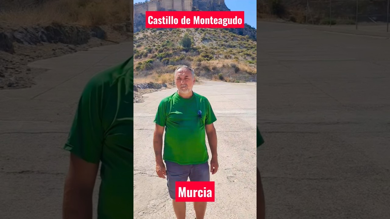 Castillo de Monteagudo, Murcia, Región de Murcia. Una de las principales fortalezas del Rey Lobo