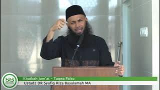 Khutbah Jum'at - Taqwa & Rezeki