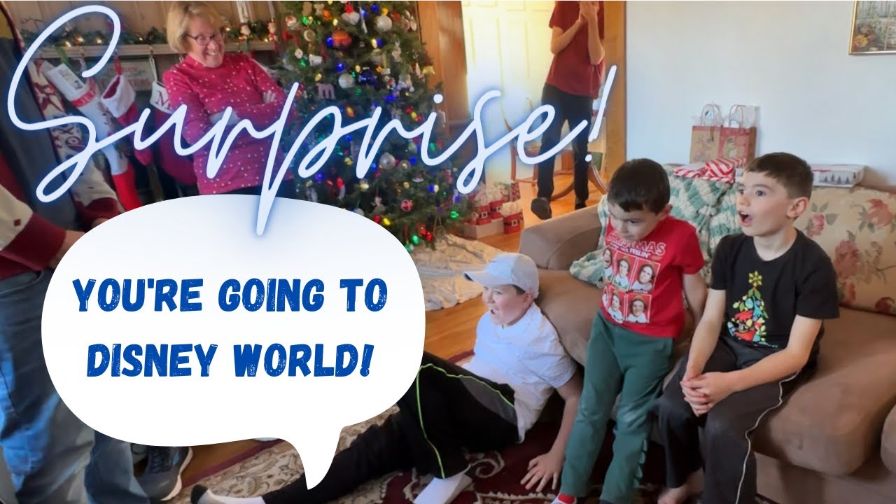 Walt Disney World Surprise Trip!